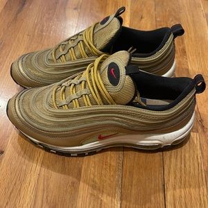 nike air max 97 gs ‘metallic gold’ shoes